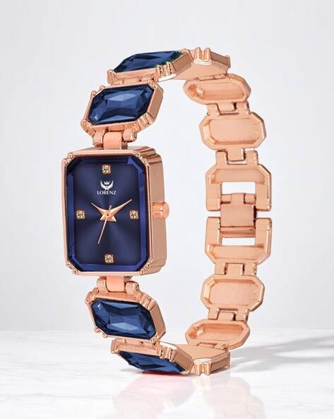 LORENZ Girls Analogue Watch with Stainless Steel Strap-AS-135