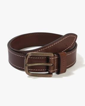 netplay Men Leather Belt with Buckle Closure-picture-50