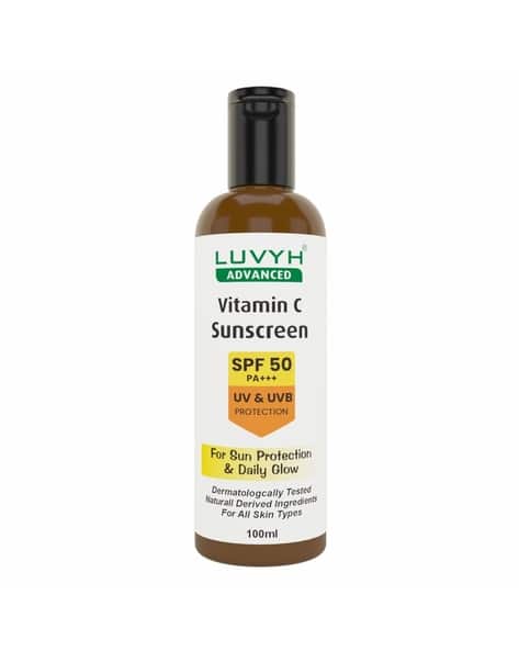 LUVYH SPF 50 Vitamin C Daily Glow Sunscreen