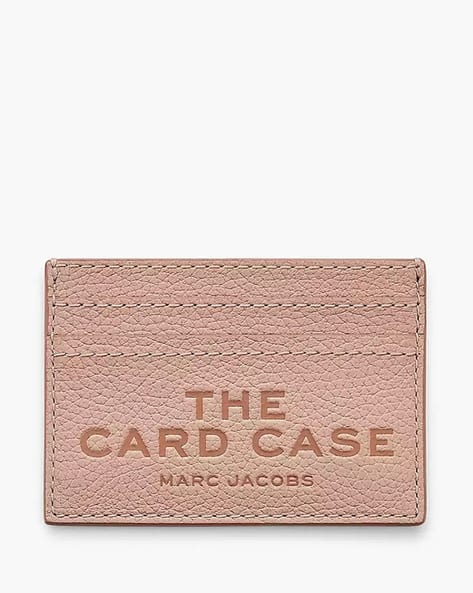 Buy MARC JACOBS The Leather Card Case | Hot Pink Color Women