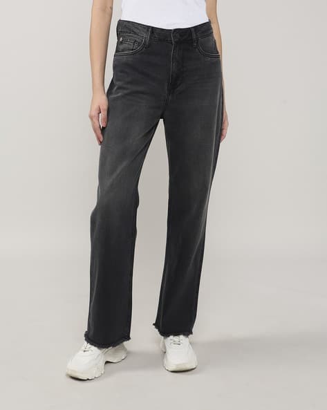 Lee Cooper Women Lightly Washed Straight Jeans