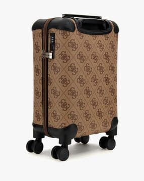 guess Logo Print Berta 18 In 8-Wheeler Trolley Bag-picture-20