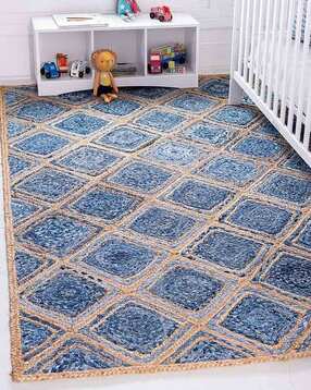 habere india Jute Rectangular Area Carpet -picture-37