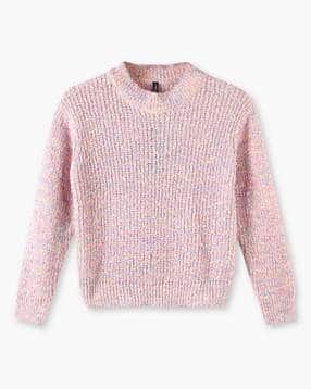 rio girls Girls Patterned Crew-Neck Sweater-picture-19