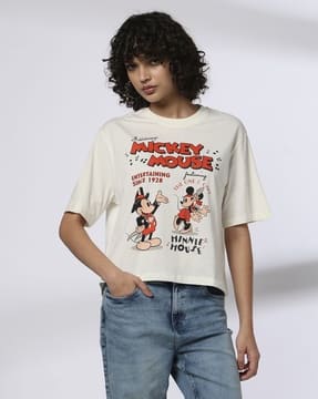 Buy DNMX Disney - Women Mickey Mouse P Online | Ajio.com