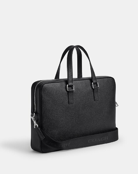 バッグ COACH 2way leather briefcase business A4 COACH 2WAY ビジネスバッグ ブリーフケース ショルダーバッグ 斜め掛け