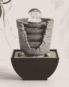 home centre Modern Polyresin Rotating Ball Water Fountain -picture-35