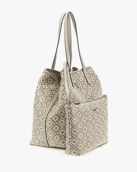 GUESS Self-Design Vikky Large 2 In 1 Tote