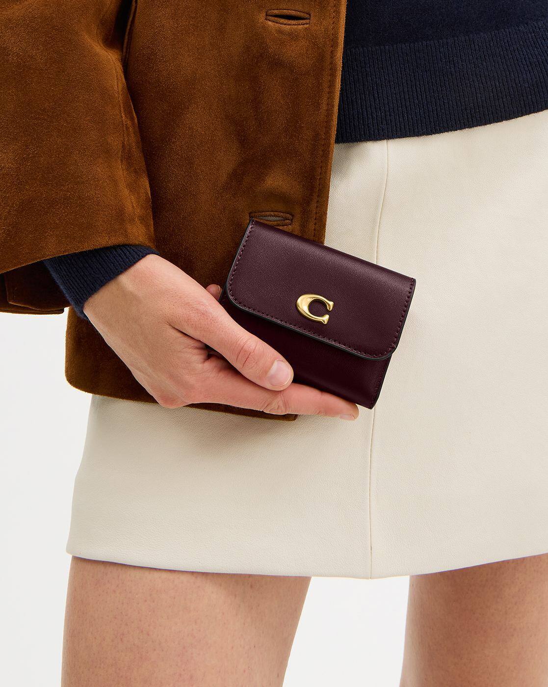 Buy Coach In Colorblock Essential Card Holder Tri-Fold Wallet