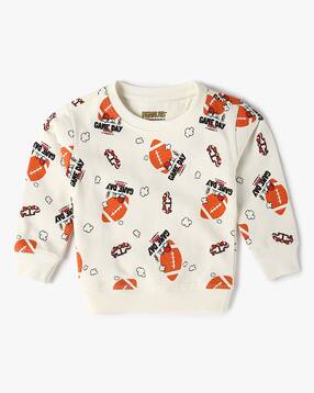 yousta Boys Peanuts Print Round-Neck Sweatshirt-picture-34