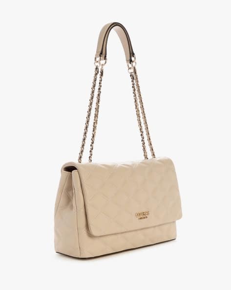 GUESS Quilted Tamsin Large Convertible Flap Crossbody Bag
