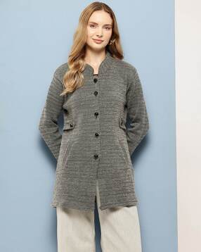 aarika girls ethnic Women Button Closure Cardigan-picture-33