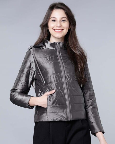 Buy Silver Jackets Coats for Women by Tokyo Talkies Online