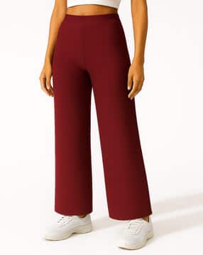 fabflee x ag Women Relaxed Fit Tousers with Elasticated Waist-picture-20