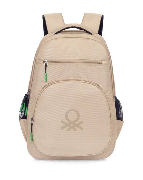 UNITED COLORS OF BENETTON Men Laptop Backpack with Zip Closure