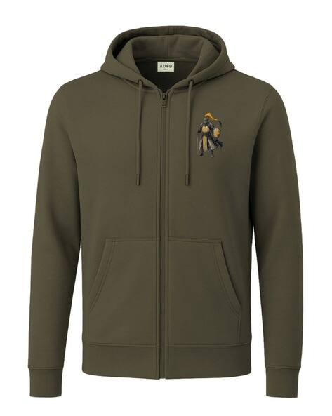 Buy ADRO Men Graphic Hooded Sweatshirt Online | Ajio.com