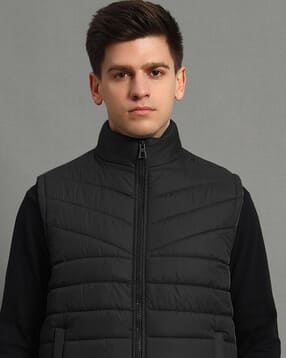 alpha tribe Men Quilted Regular Fit Puffer Jacket-picture-20