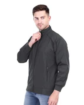 buda jeans co Men Regular Fit Zip-Front Bomber Jacket-picture-16