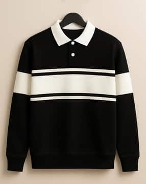 Men Colour-block Regular Fit T-shirt-image-38