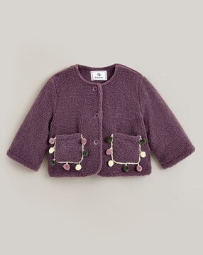 hopscotch Girls Textured Jacket-picture-37