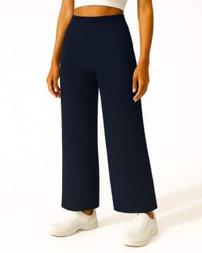 fabflee x ag Women Relaxed Fit Tousers with Elasticated Waist-picture-28