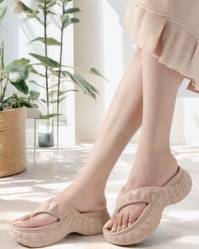 Women Slip-On Thong-Strap Flip-Flops -image-34