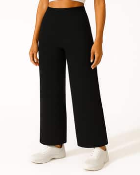 fabflee x ag Women Relaxed Fit Tousers with Elasticated Waist-picture-32