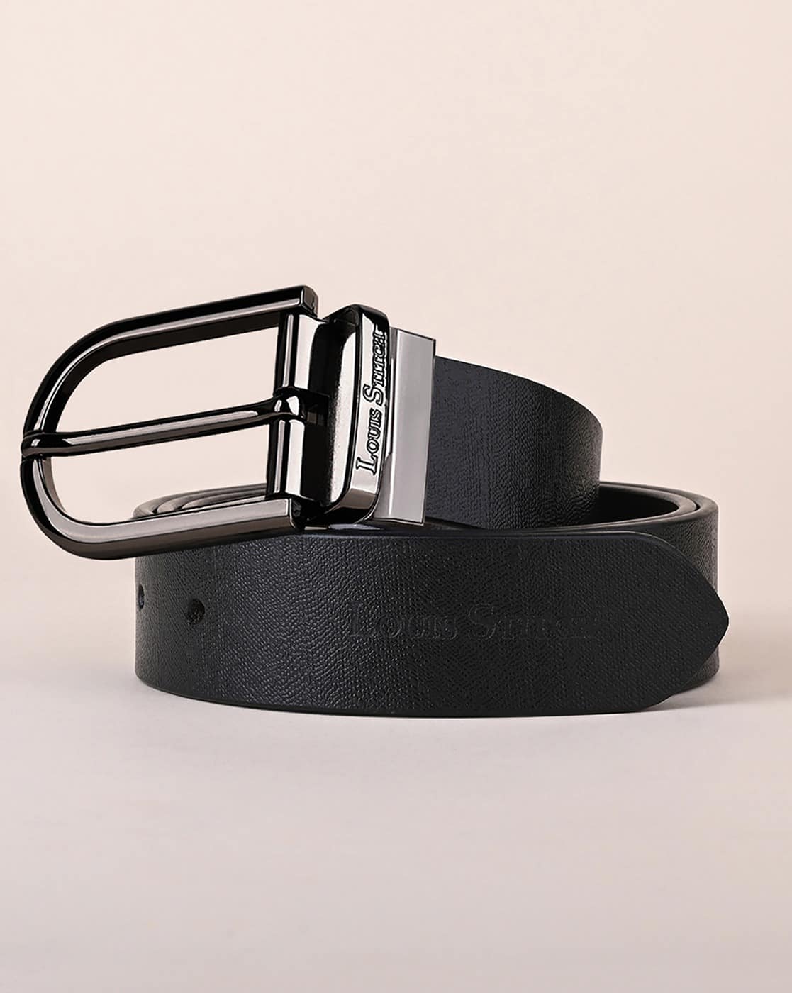 Buy Black Belts for Men by LOUIS STITCH Online