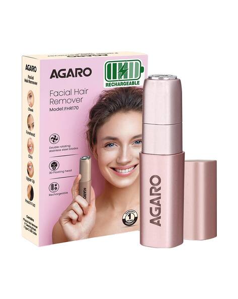 AGARO Facial Hair Remover FHR170 - Rose Gold