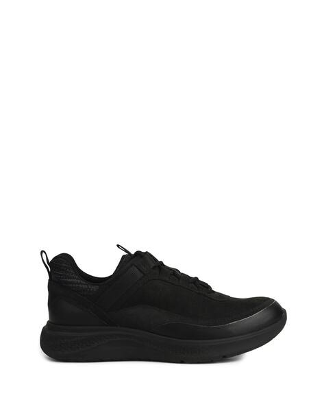 HUSH PUPPIES Women Round-Toe Lace-Up Shoes