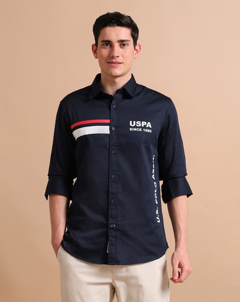 Buy Navy Blue Shirts for Men by Polo Online