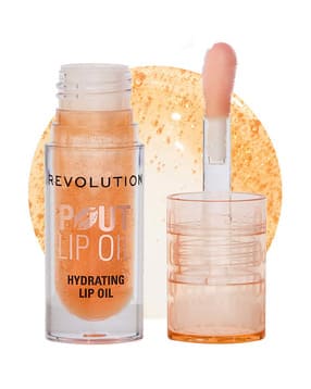 makeup revolution Pout Lip Oil - Honey Shimmer-picture-16