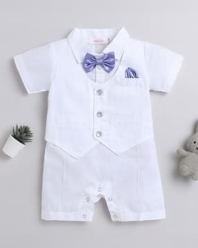 Baby Pure Cotton Rompers-image-4