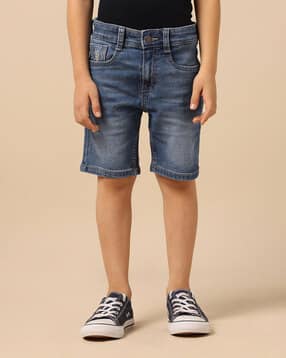 u.s. polo assn. Boys Regular Fit Denim Shorts-picture-17
