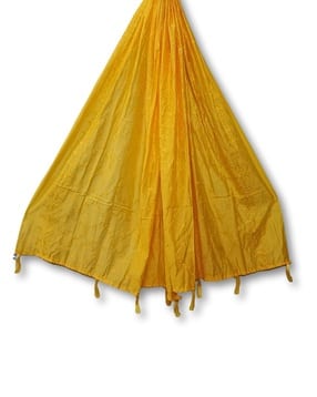 molcha by babita singh Women Embroidered Dupatta with Tassels-picture-14
