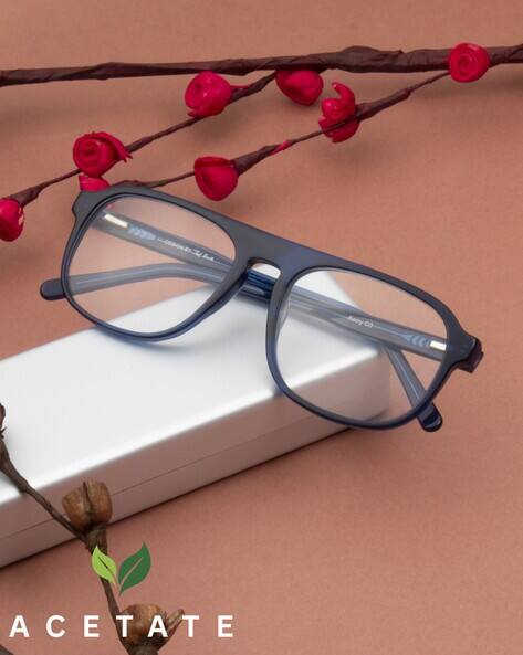 Ted Smith Men Full-Rim Wayfarer Frame-AERRYC3