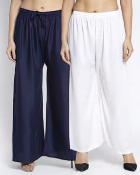 daive Women Pack of 2 Palazzos -picture-49