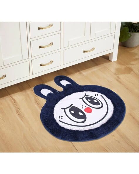 AAZEEM Labubu Oval Bath Rug