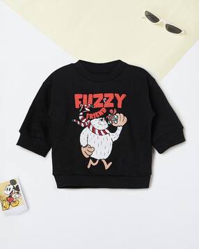 max Boys Typographic Print Round-Neck Sweatshirt-picture-18