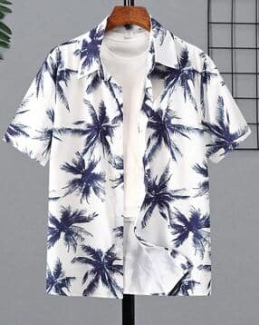styleconnect Boys Tropical Print Regular Fit Shirt-picture-36