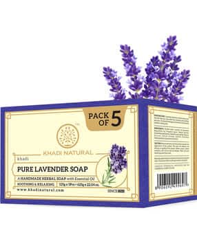 Herbal Pure Lavender Soap Pack of 5
