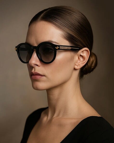 Buy POLICE Women Full-Rim UV-Protected Round Sunglasses