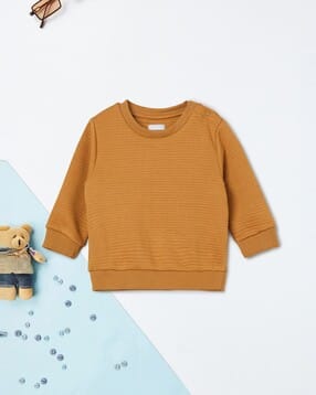 max Boys Ribbed Round-Neck Sweatshirt-picture-10
