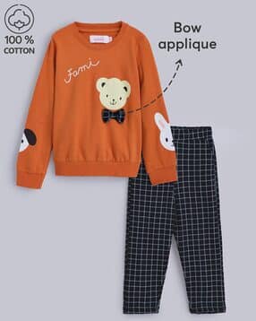 Boys Checked 2-Piece Suit Set-image-27