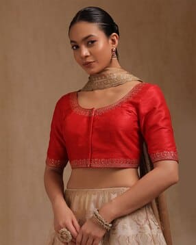 soch Women Embroidered Front-Open Blouse-picture-25