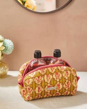 Darshik Cotton Printed Toiletry Bag
