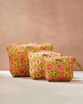 Darshik Cotton Printed Toiletry Bag