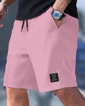 hk fashion Men Regular Fit Knit Shorts-picture-21