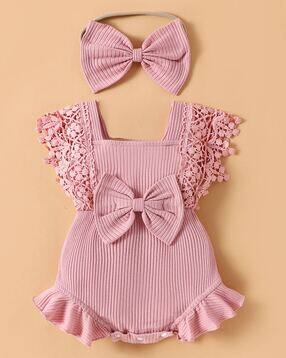 Ribbed Round-Neck Bodysuit