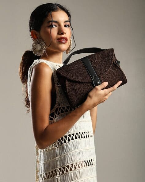 ENSAC Women Sling Bag with Detachable Strap